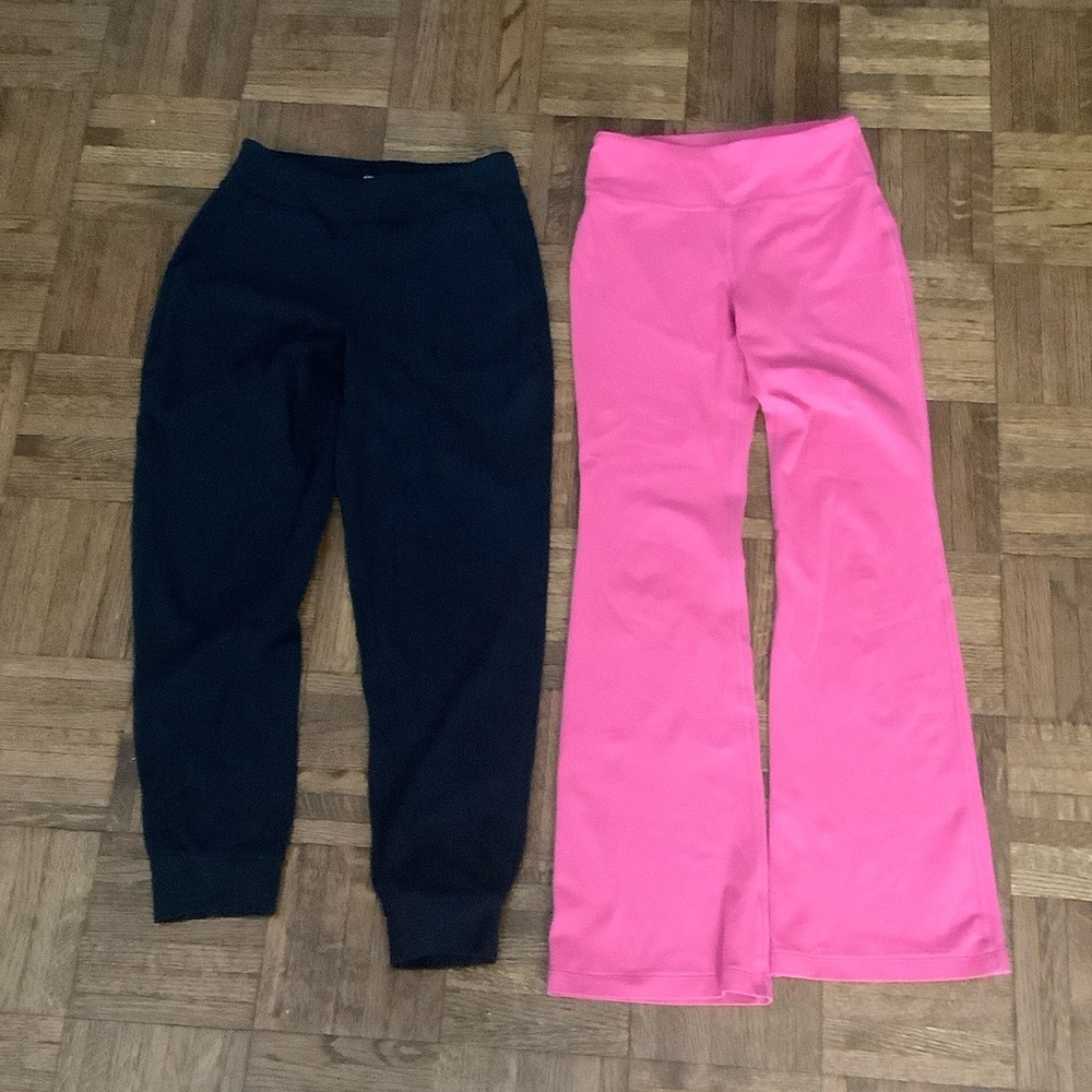 Athleta Girl pants - joggers and flairs